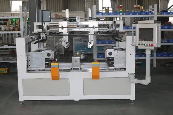 Radiator core assembly machine