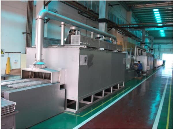 700KW Continuous Aluminium Radiator Brazing Furnace