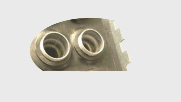 Tube -type radiator core body