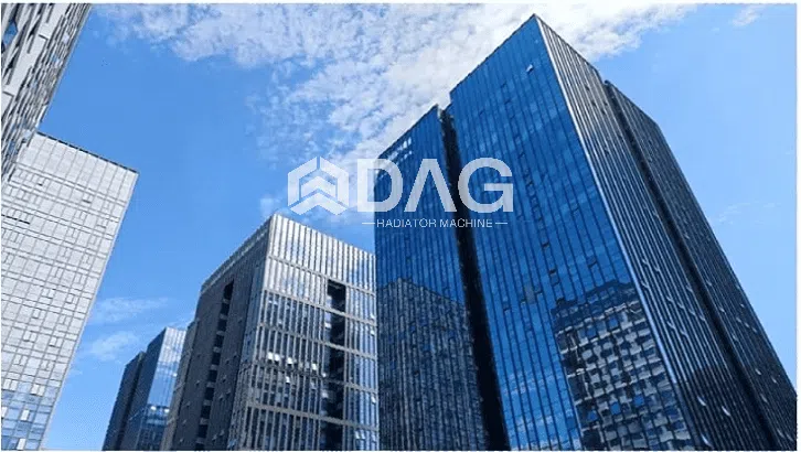 DAG radiator machine