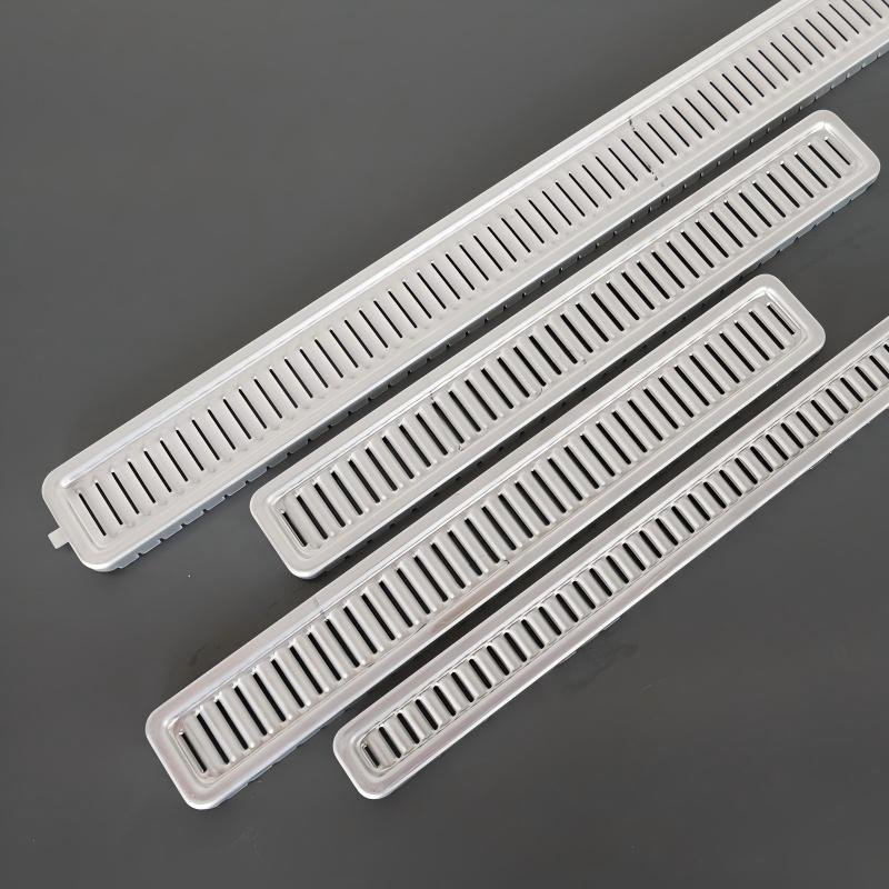 Aluminum radiator core head plate