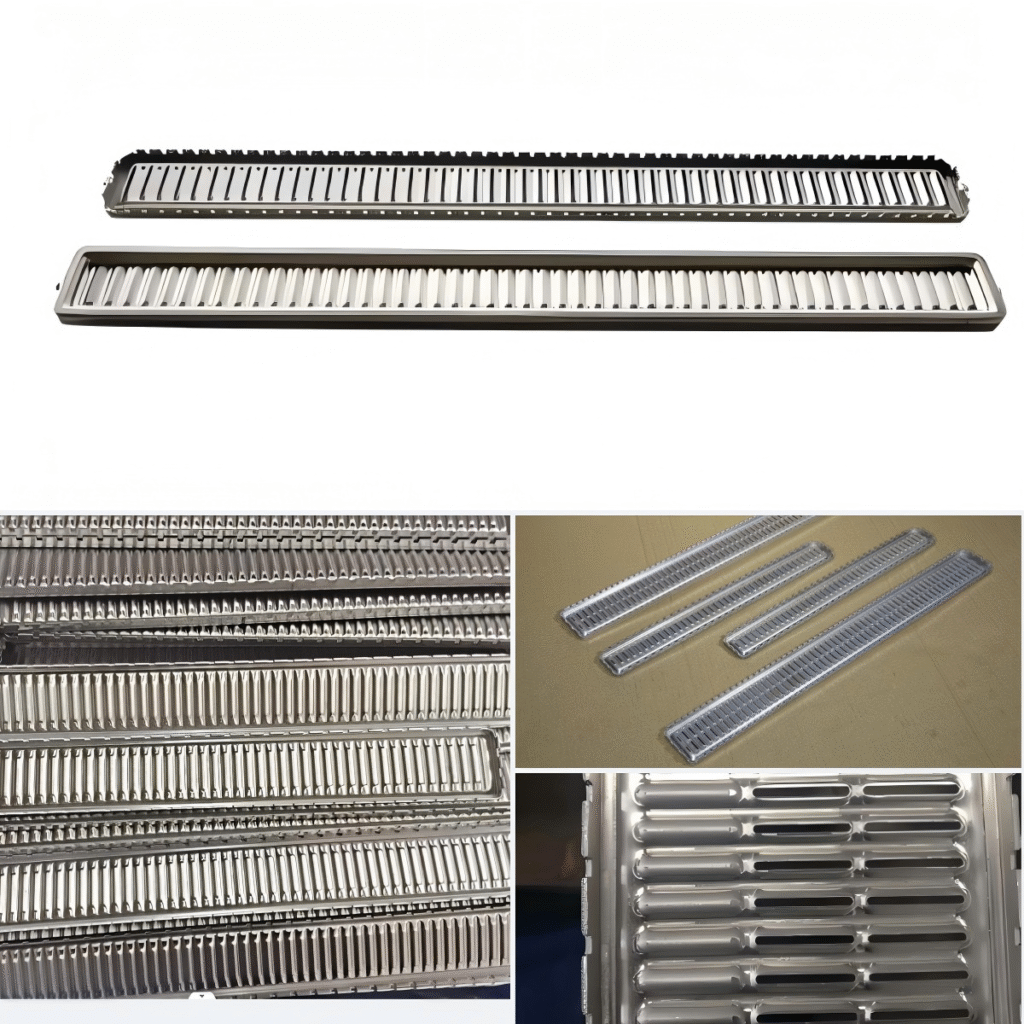 Radiator header plate