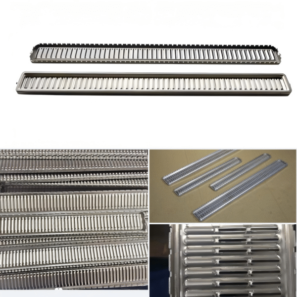 Radiator header plate