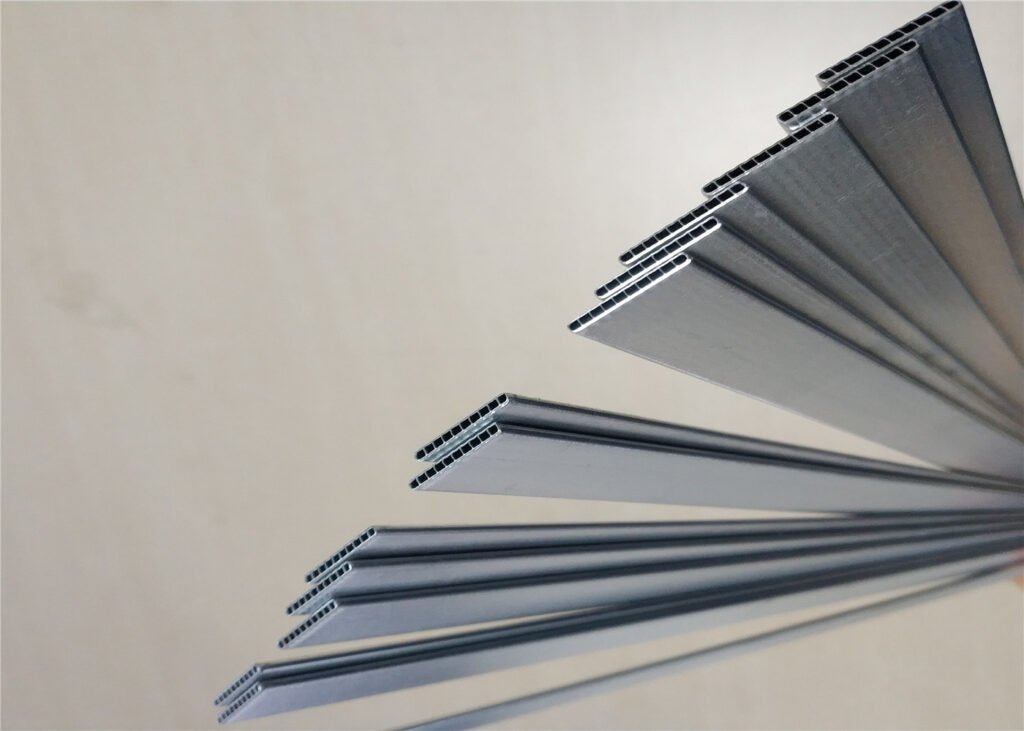 Automotive Accessories Extruded Microchannel Aluminum Flat Tubes for Radiators