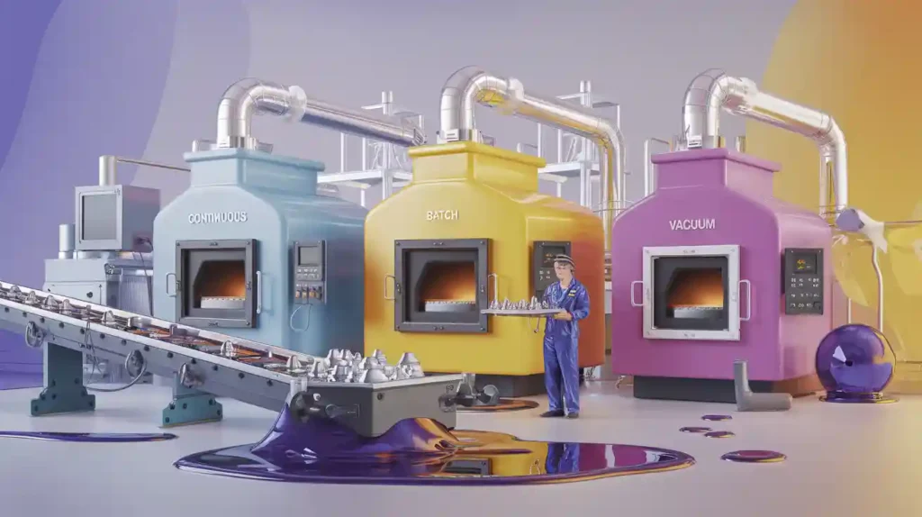 Comparing Continuous Brazing Furnaces with Batch and Vacuum Types for Modern Manufacturing
