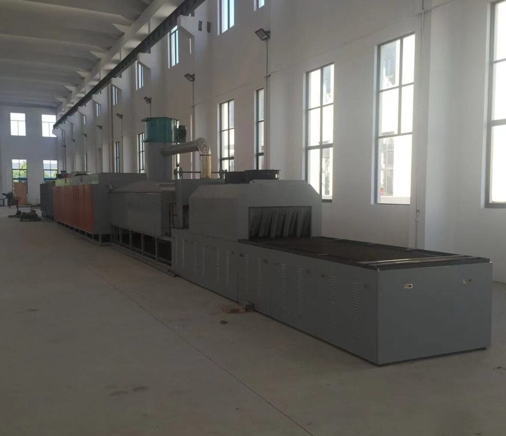 Aluminum radiator brazing furnace