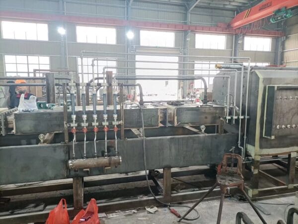 Continuous Gas aluminum brazing furnace