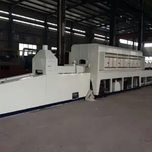 Continuous aluminum brazing furnace