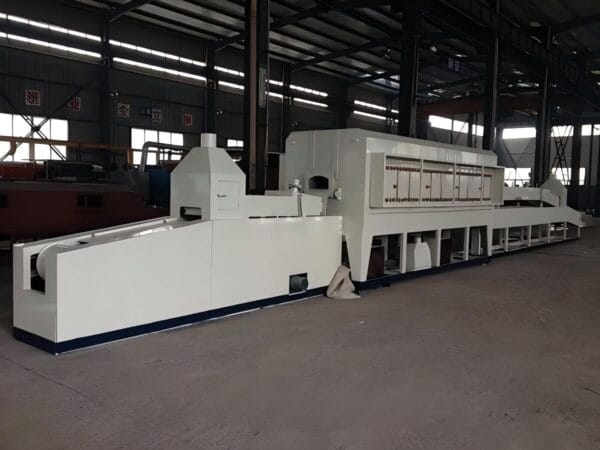 Continuous aluminum brazing furnace