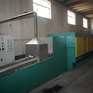 Continuous controlled atmosphere aluminum brazing furnace