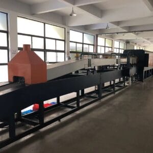 Continuous high temperature brazing furnace