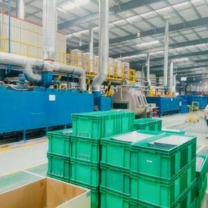 Continuous natural gas aluminum brazing furnace