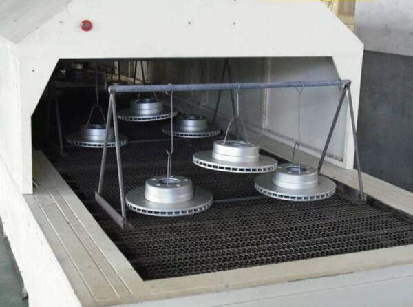 Mesh belt continuous brazing furnace