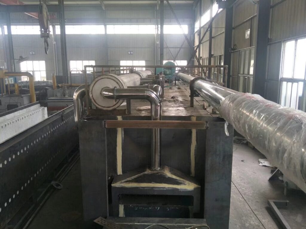 Natural gas brazing furnace