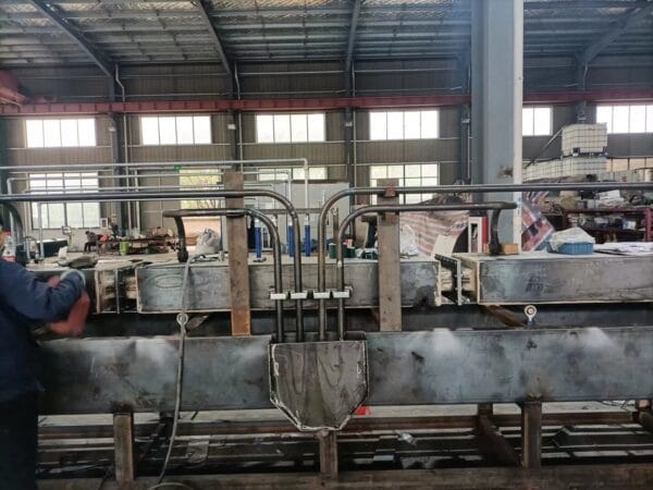 Natural gas continuous aluminum brazing furnace