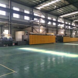 Natural gas heated aluminum brazing furnace