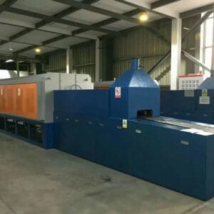 Copper, iron and stainless steel brazing furnace
