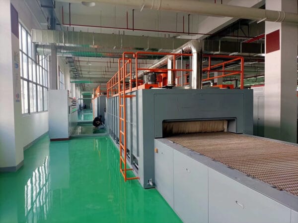 continuous atmosphere protected aluminum brazing furnace