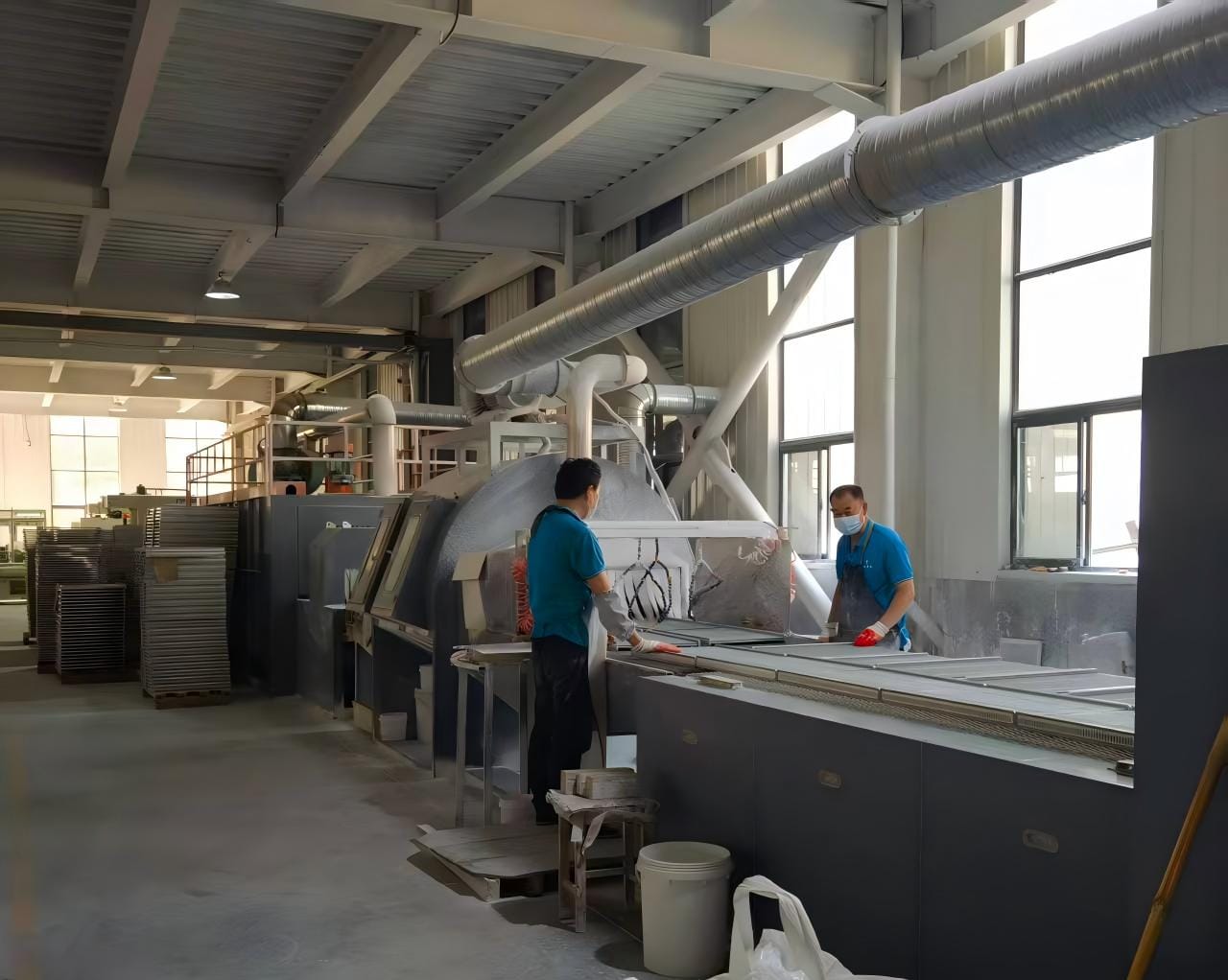 Automobile radiator brazing