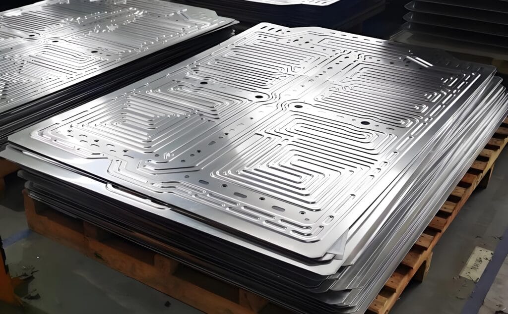 stamped liquid cold plate