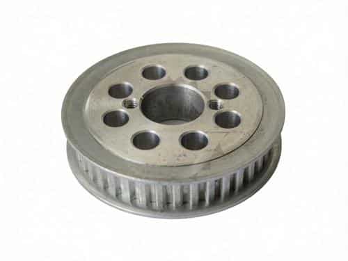 Counting toothed pulley